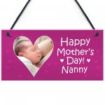 Happy Mothers Day Nanny Gift Personalised Plaque Nanny Gift