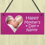 Happy Mothers Day Nanny Gift Personalised Plaque Nanny Gift