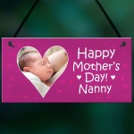 Happy Mothers Day Nanny Gift Personalised Plaque Nanny Gift