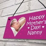 Happy Mothers Day Nanny Gift Personalised Plaque Nanny Gift