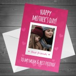 Personalised Mothers Day Card Custom Photo Mother's Day Card