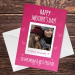 Personalised Mothers Day Card Custom Photo Mother's Day Card