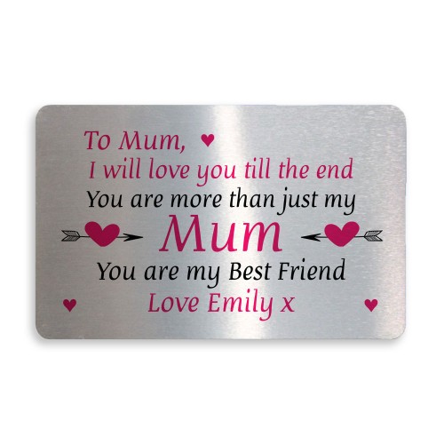 Mum Gift For Mothers Day Birthday Best Friend Personalised