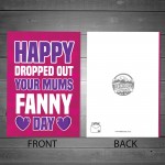 Funny Mothers Day Rude Card From Daughter Son Cheeky Humour