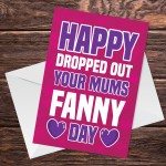 Funny Mothers Day Rude Card From Daughter Son Cheeky Humour