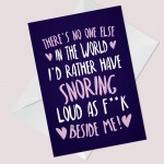 Funny Cheeky Anniversary Birthday Card For Husband Boyfriend