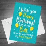 Funny Birthday Card For Boyfriend Husband Novelty Cheeky