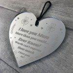 I Love You Mum Gift Engraved Heart Mothers Day Birthday Gift