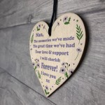 Nan Love Gifts Wooden Heart Sign Gift For Nan Mothers Day