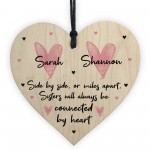 Personalised Sister Gifts Side By Side Friendship Gift Birthday