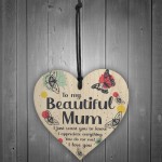 I Love You Beautiful Mum Gifts Sign For Birthday Mothers Day