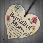 I Love You Beautiful Mum Gifts Sign For Birthday Mothers Day