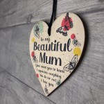 I Love You Beautiful Mum Gifts Sign For Birthday Mothers Day