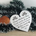 I Love You Gift Heart Engraved Mothers Day Gift For Mum Mummy