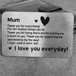 I Love You Everyday Gift For Mum Mothers Day Birthday Gift