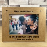 Personalised Best Mum Gift For Mothers Day Birthday Photo Frame