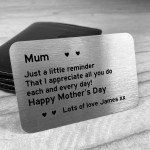 Reminder I Appreciate You Gift For Mum Mothers Day Personalised