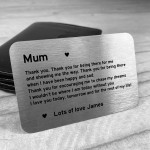 Thank You Gift For Mum On Mothers Day Birthday Personalised