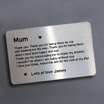 Thank You Gift For Mum On Mothers Day Birthday Personalised