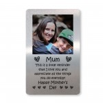 Reminder I Love You Gift For Mum Personalised Photo Card