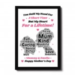 PERSONALISED Mothers Day Birthday Gifts For Mum Mummy Gifts