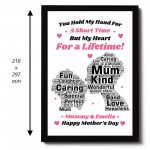 PERSONALISED Mothers Day Birthday Gifts For Mum Mummy Gifts