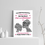 PERSONALISED Mothers Day Gifts Mum Mummy Son Daughter PrintA gor