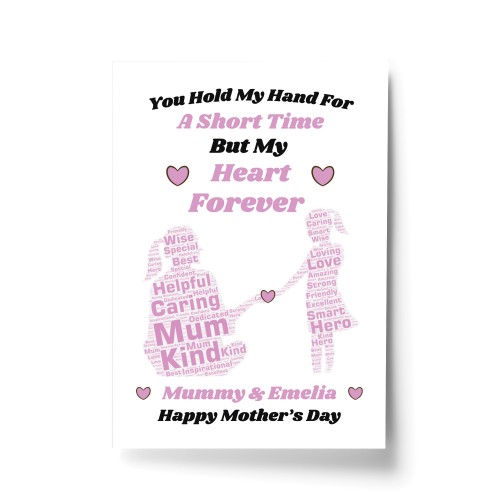 PERSONALISED Mothers Day Gifts For Mum Mummy And Daughter Gift