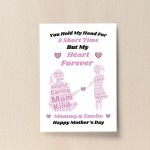 PERSONALISED Mothers Day Gifts For Mum Mummy And Daughter Gift