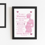 Personalised Mummy To Be Gift For Mothers Day From Bump Frame