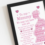 Personalised Mummy To Be Gift For Mothers Day From Bump Frame