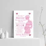 Personalised Mummy To Be Gift For Mothers Day From Bump Print