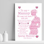 Personalised Mummy To Be Gift For Mothers Day From Bump Print