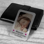 Mothers Day Gift For Mummy Personalised Carry Me Metal Card