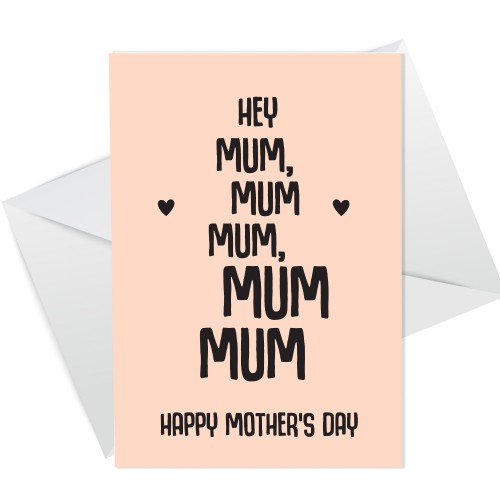 Funny Card For Mum On Mothers Day From Daughter Son Joke Card