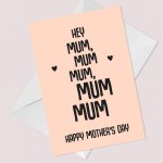 Funny Card For Mum On Mothers Day From Daughter Son Joke Card