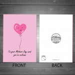 FUNNY Mum Card Humour IM YOUR MOTHERS DAY CARD From Daughter Son