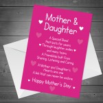 Mum Mothers Day Card From Daughter Love Poem Quality Card