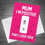 Mothers Day Funny Card For Mum Novelty Mum Birthday Card