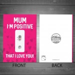 Mothers Day Funny Card For Mum Novelty Mum Birthday Card