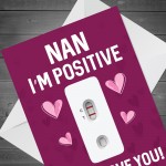 Funny Nan Card For Mothers Day Birthday Joke Humour Card