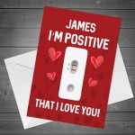 Personalised Anniversary Card For Boyfriend Husband Funny Joke