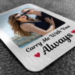 Personalised Photo Wallet Card For Him Her Couple Anniversary