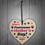 Personalised Mothers Day Gift From Dog Pawesome Mum Funny