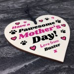 Personalised Mothers Day Gift From Dog Pawesome Mum Funny