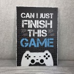 Gaming Sign Xbox Playstation Inspired Boys Bedroom Man Cave