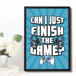 Funny Gaming Prints / Boys Bedroom Sign / Man Cave Sign