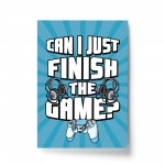 Funny Gaming Print / Boys Bedroom Sign / Man Cave Sign