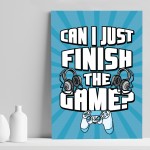 Funny Gaming Print / Boys Bedroom Sign / Man Cave Sign