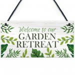 Garden Welcome Sign Gardening Gifts Home Decor Gifts